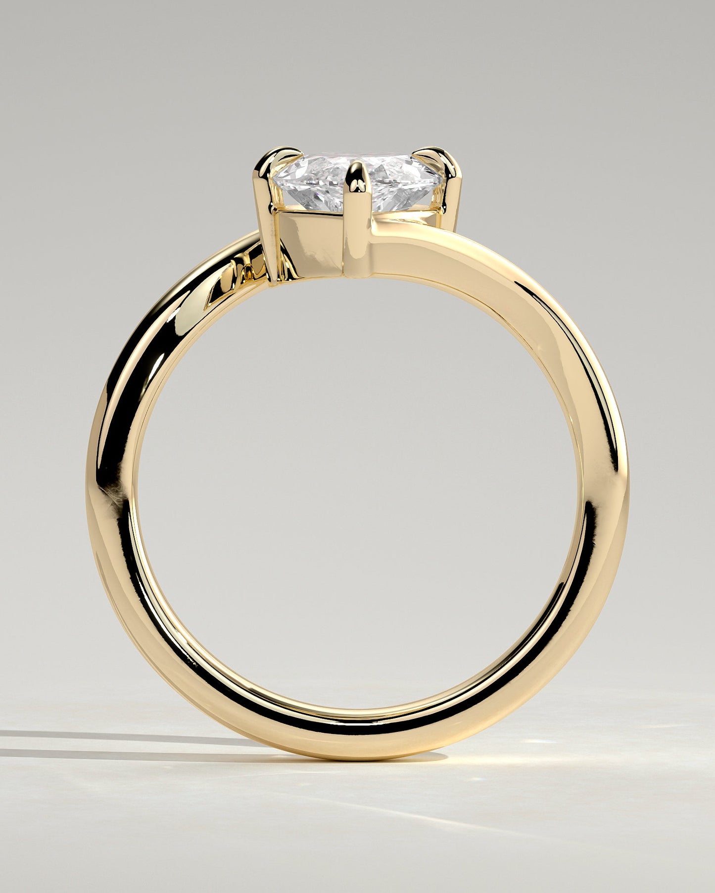 Round Halo, Pave & Split Shank Engagement Ring – 1.93 CT Lab Grown Diamond