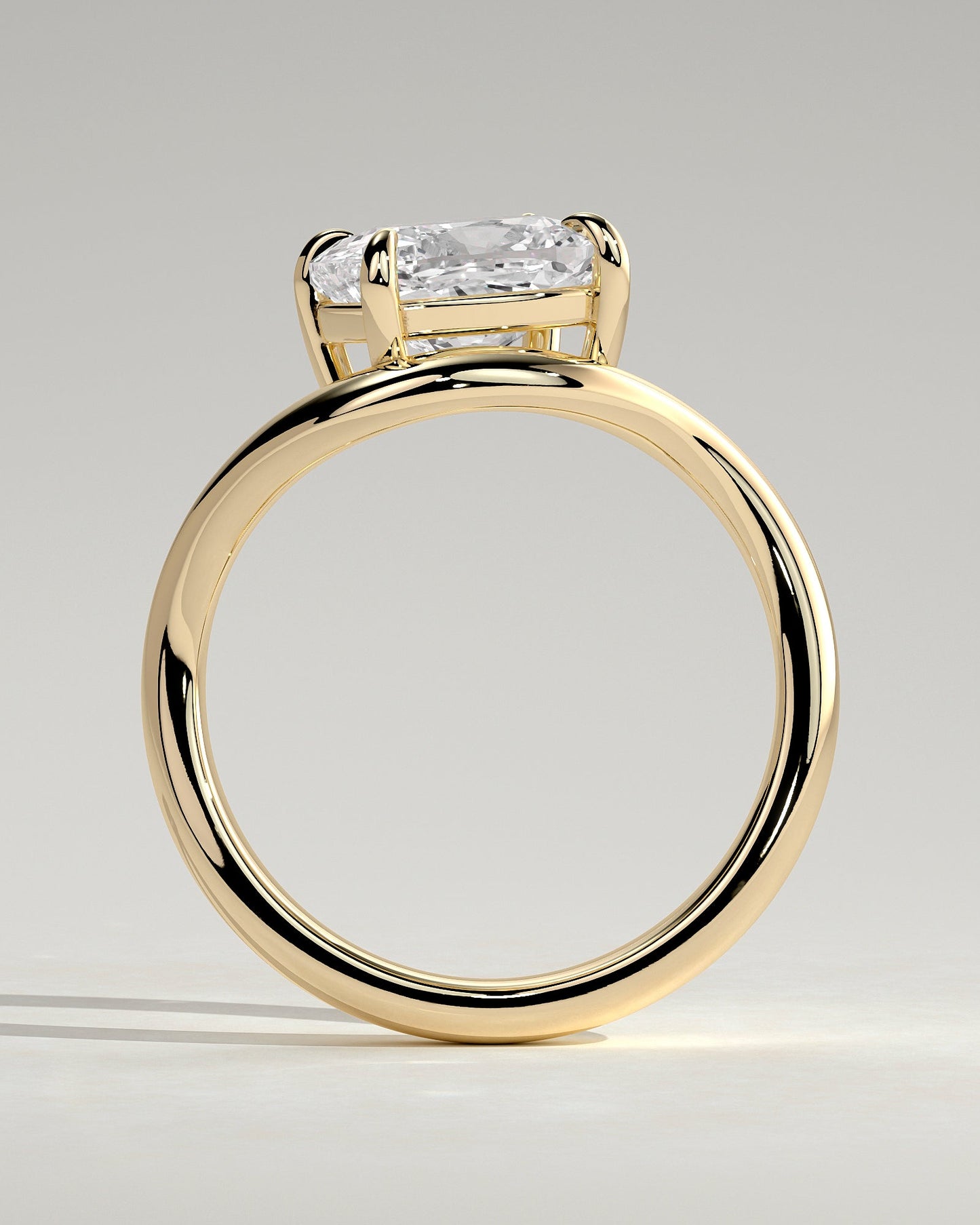 Round Halo, Pave & Split Shank Engagement Ring – 1.93 CT Lab Grown Diamond