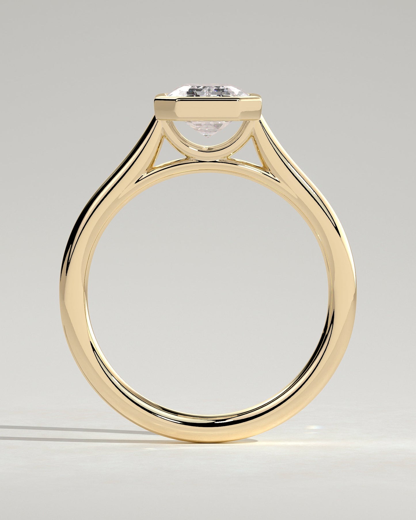 Round Halo, Pave & Split Shank Engagement Ring – 1.93 CT Lab Grown Diamond