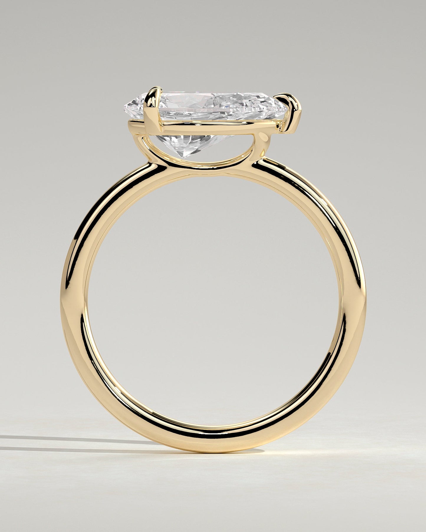Round Halo, Pave & Split Shank Engagement Ring – 1.93 CT Lab Grown Diamond