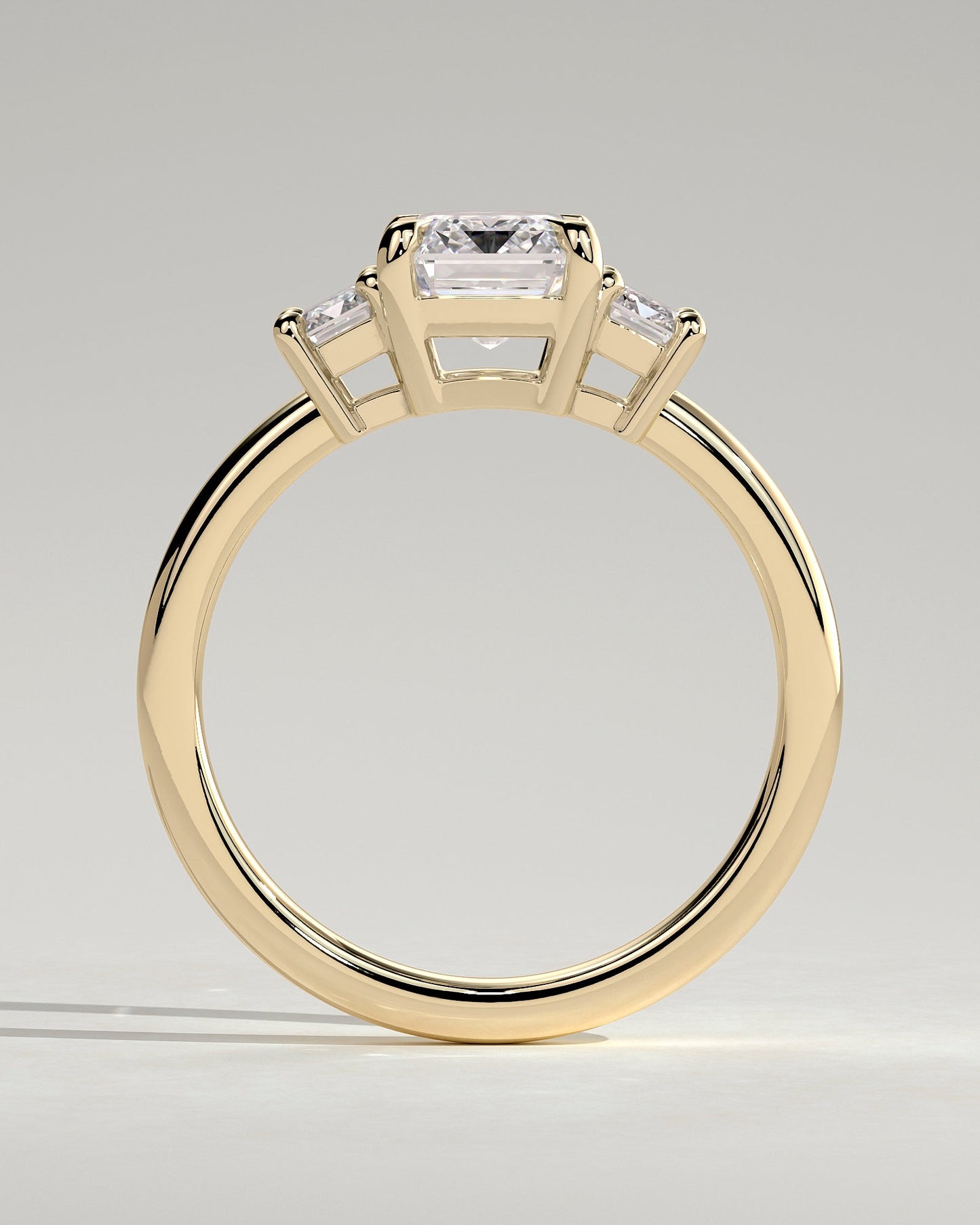 Round Halo, Pave & Split Shank Engagement Ring – 1.93 CT Lab Grown Diamond