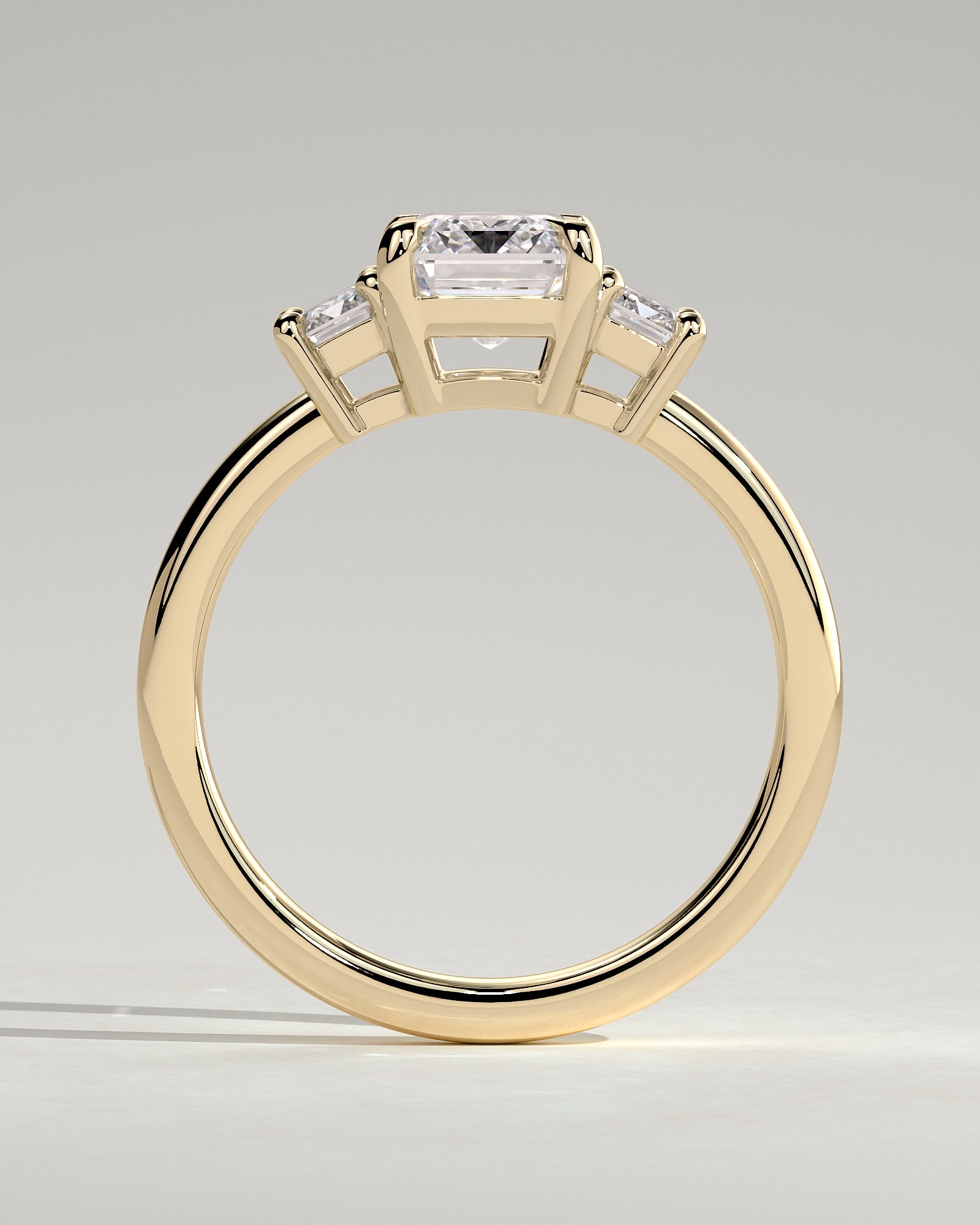 Round Halo, Pave & Split Shank Engagement Ring – 1.93 CT Lab Grown Diamond