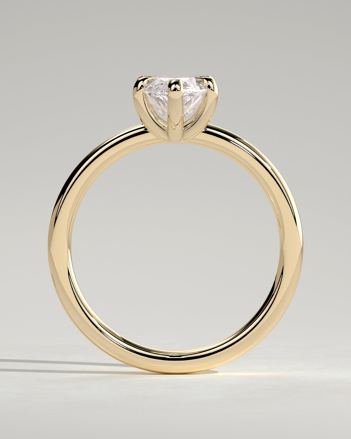 Round Halo, Pave & Split Shank Engagement Ring – 1.93 CT Lab Grown Diamond
