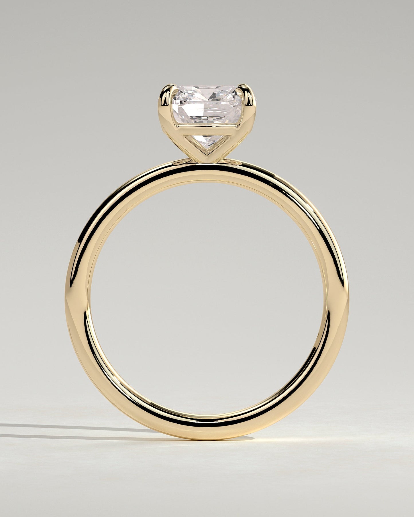 Round Halo, Pave & Split Shank Engagement Ring – 1.93 CT Lab Grown Diamond