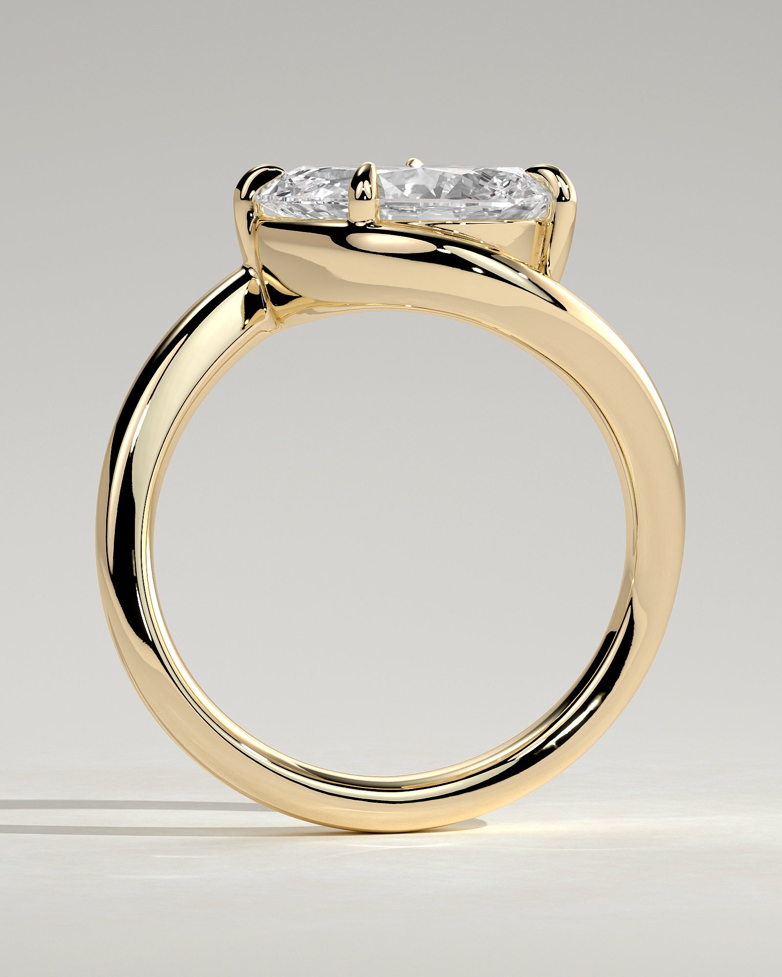 Round Halo, Pave & Split Shank Engagement Ring – 1.93 CT Lab Grown Diamond