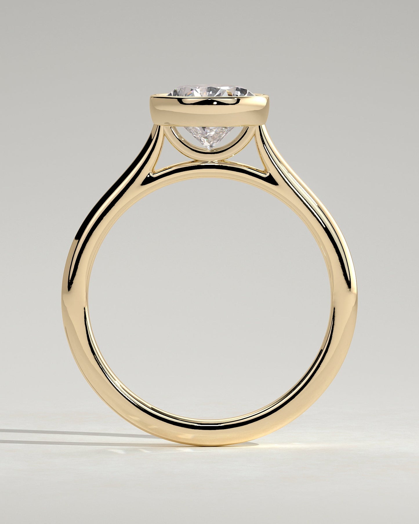 Round Halo, Pave & Split Shank Engagement Ring – 1.93 CT Lab Grown Diamond