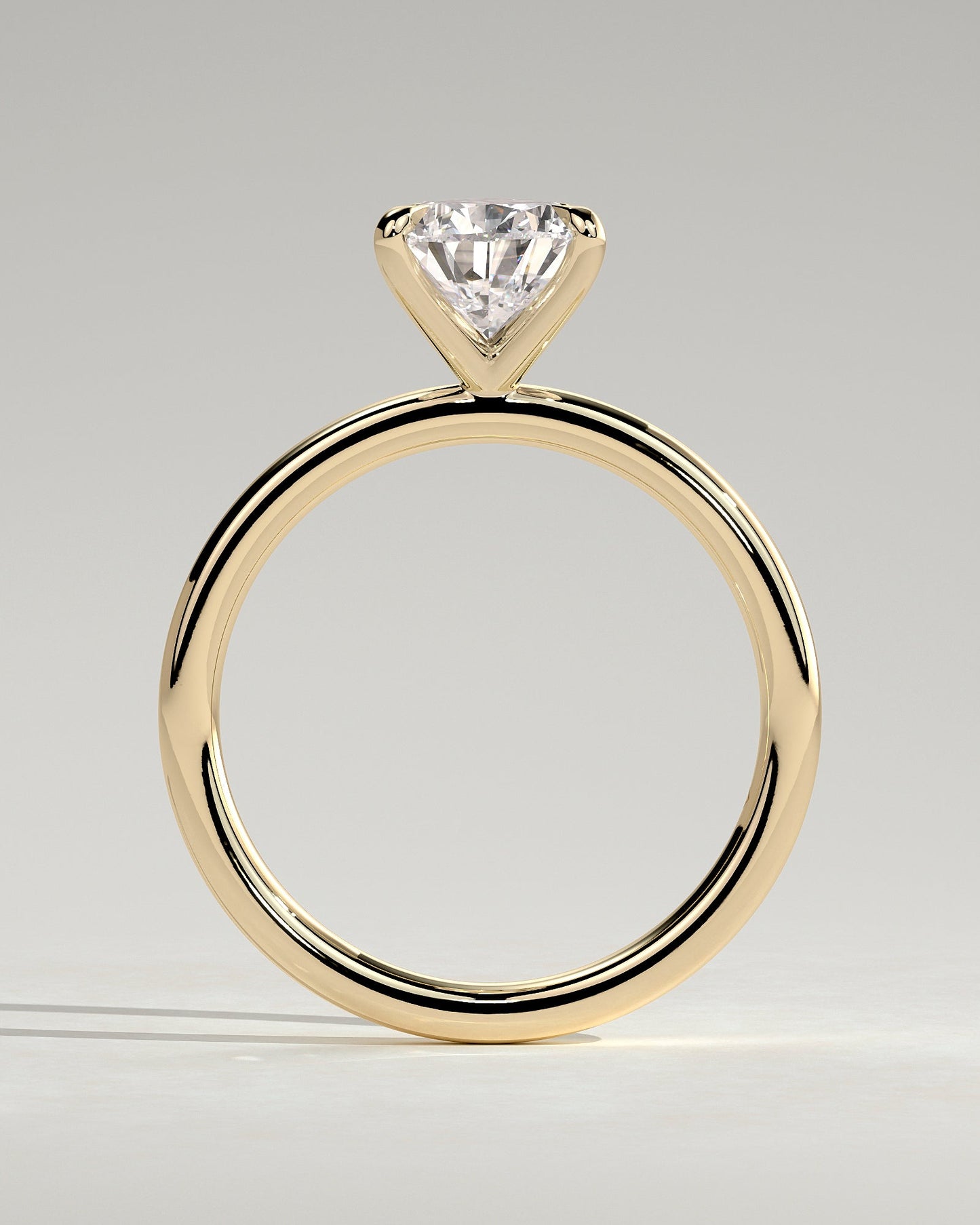 Round Halo, Pave & Split Shank Engagement Ring – 1.93 CT Lab Grown Diamond