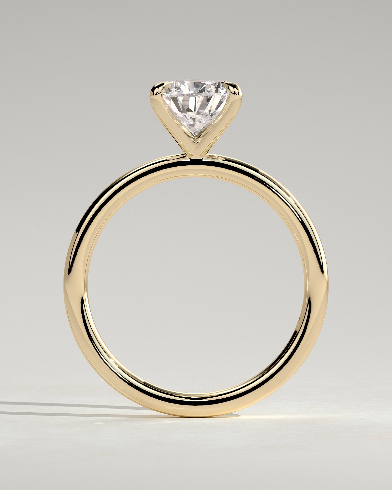 Round Halo, Pave & Split Shank Engagement Ring – 1.93 CT Lab Grown Diamond