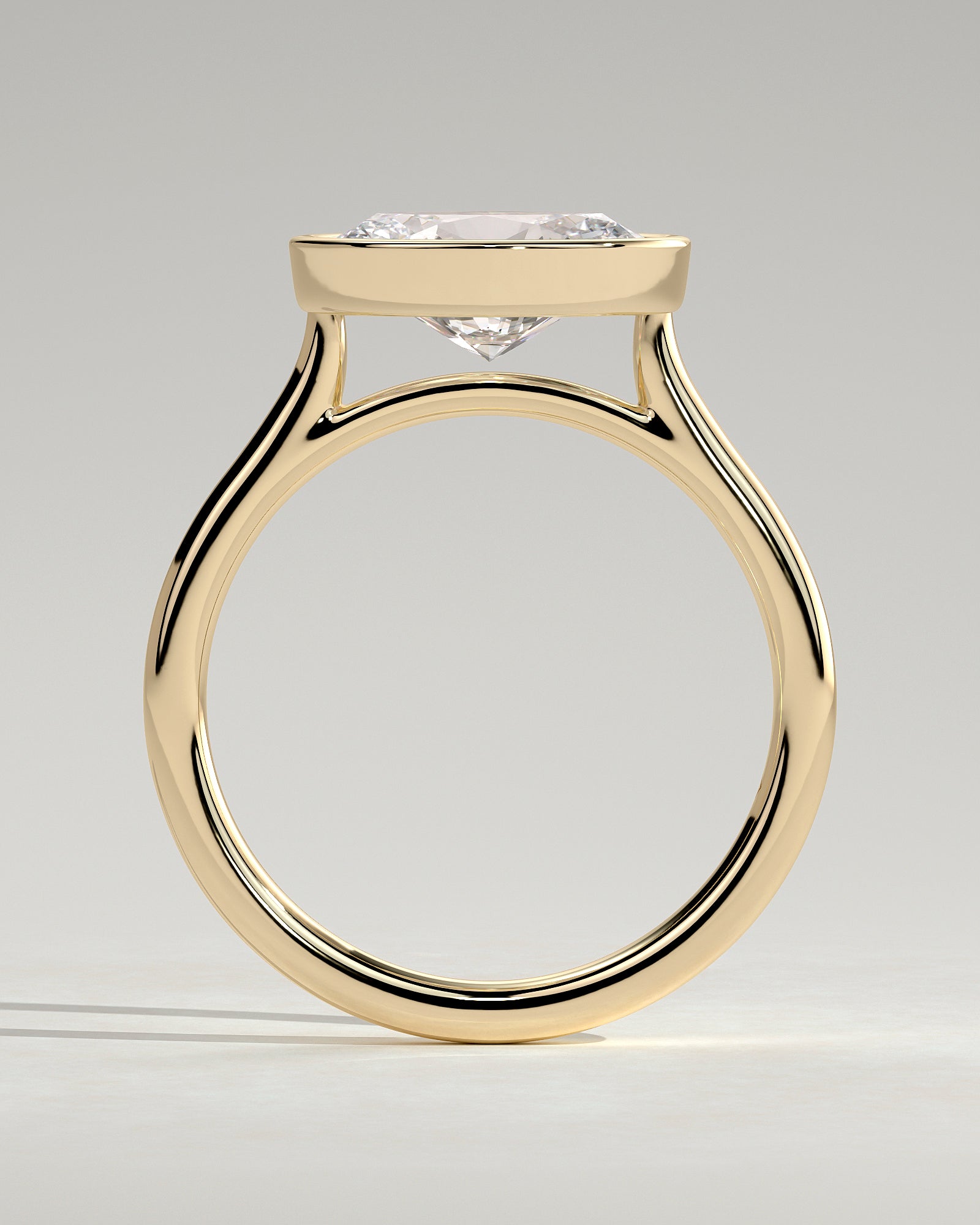 Round Halo, Pave & Split Shank Engagement Ring – 1.93 CT Lab Grown Diamond