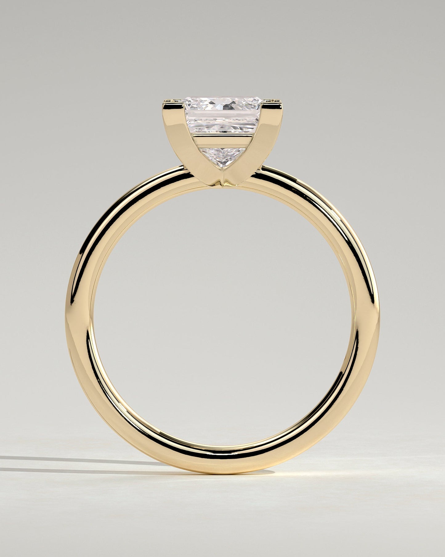Round Halo, Pave & Split Shank Engagement Ring – 1.93 CT Lab Grown Diamond