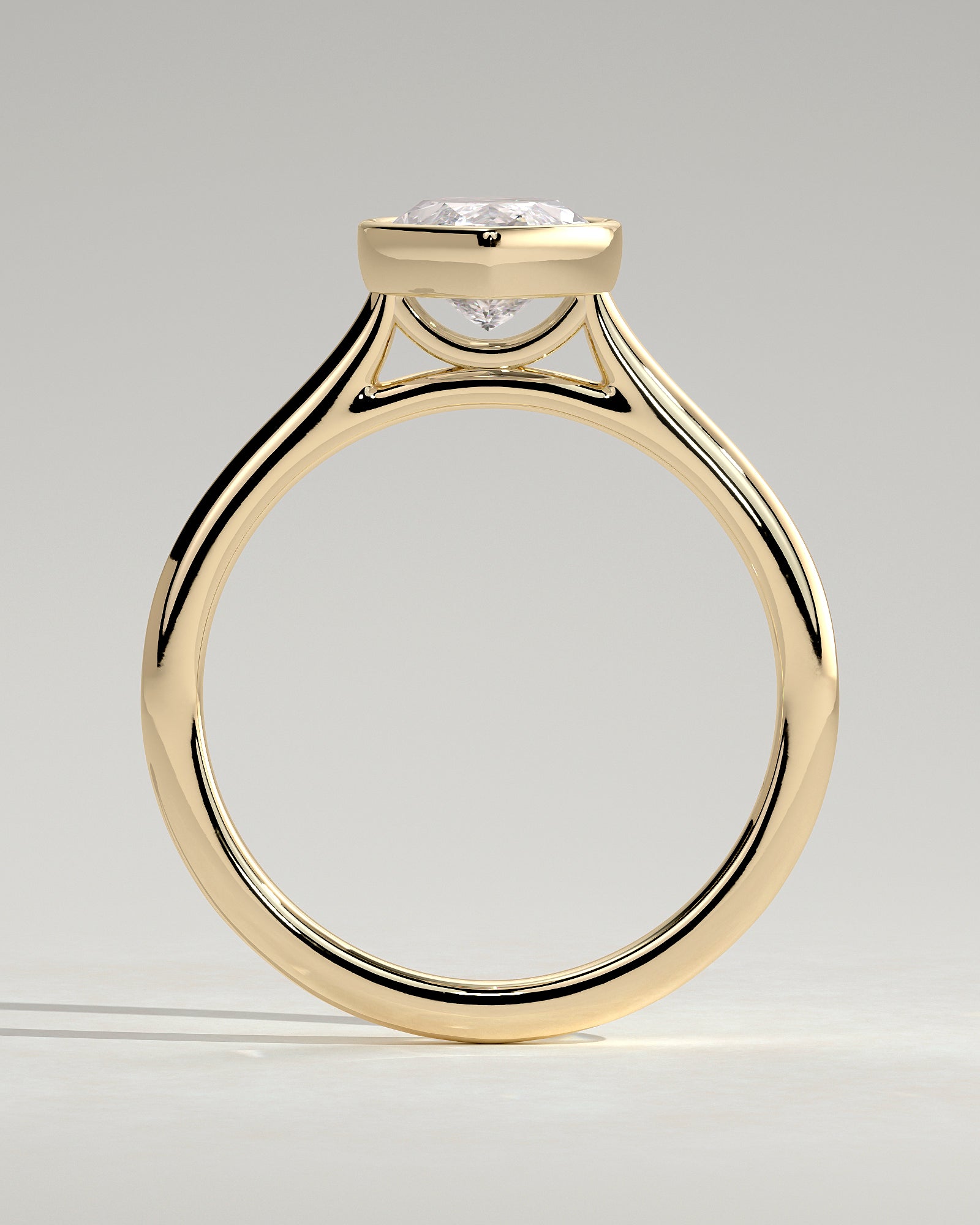 Round Halo, Pave & Split Shank Engagement Ring – 1.93 CT Lab Grown Diamond