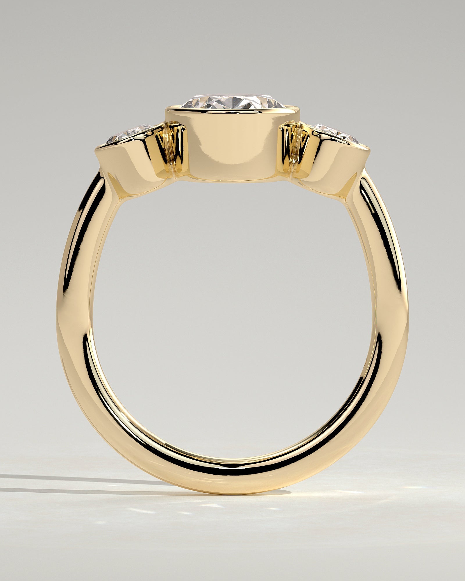 Round Halo, Pave & Split Shank Engagement Ring – 1.93 CT Lab Grown Diamond