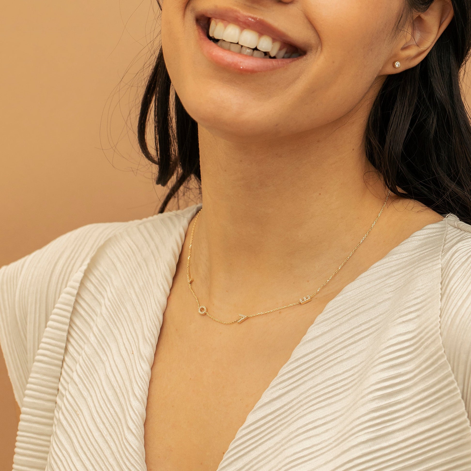 1.0 CT Round Bezel Solitaire Lab Grown Diamond Necklace