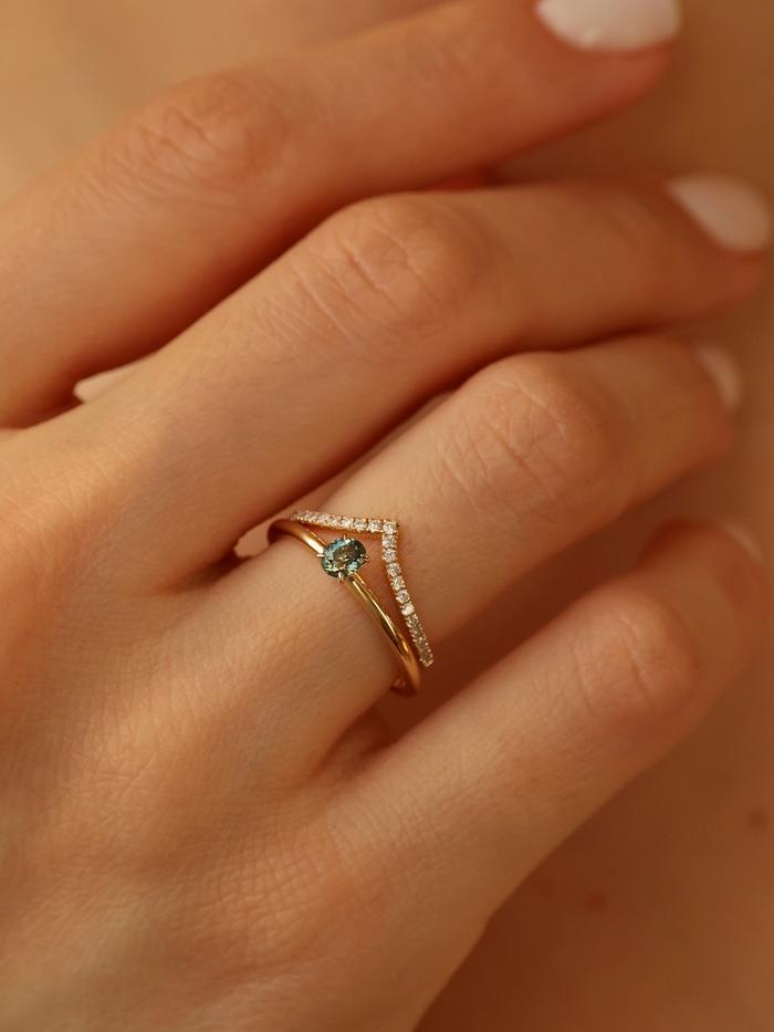 Marquise Cut Cluster Styled Lab Grown Wedding Band