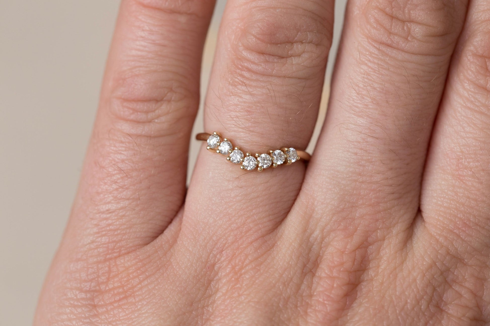 0.37 CT Round Full Eternity Lab Grown Diamond Wedding Band