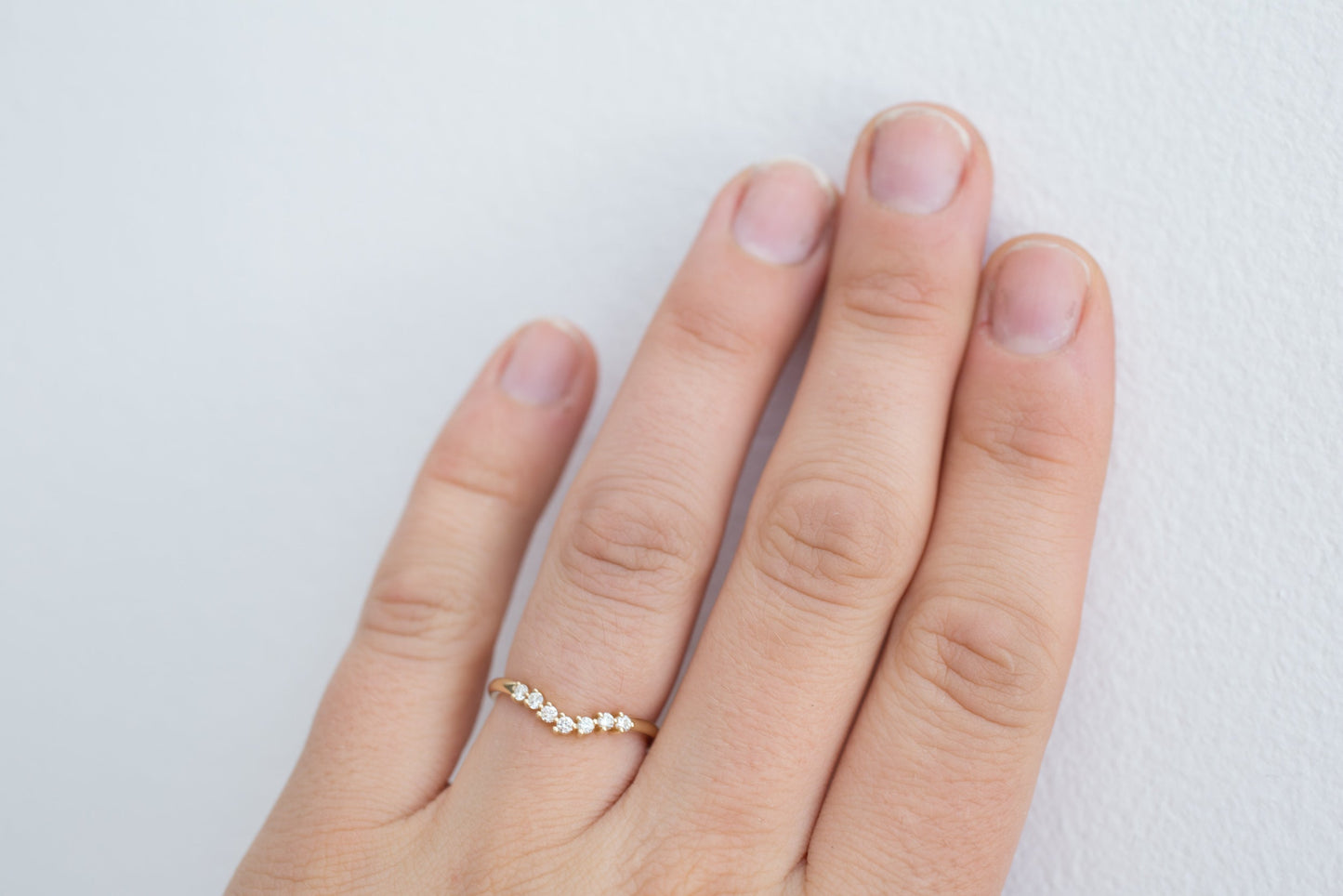 0.37 CT Round Full Eternity Lab Grown Diamond Wedding Band