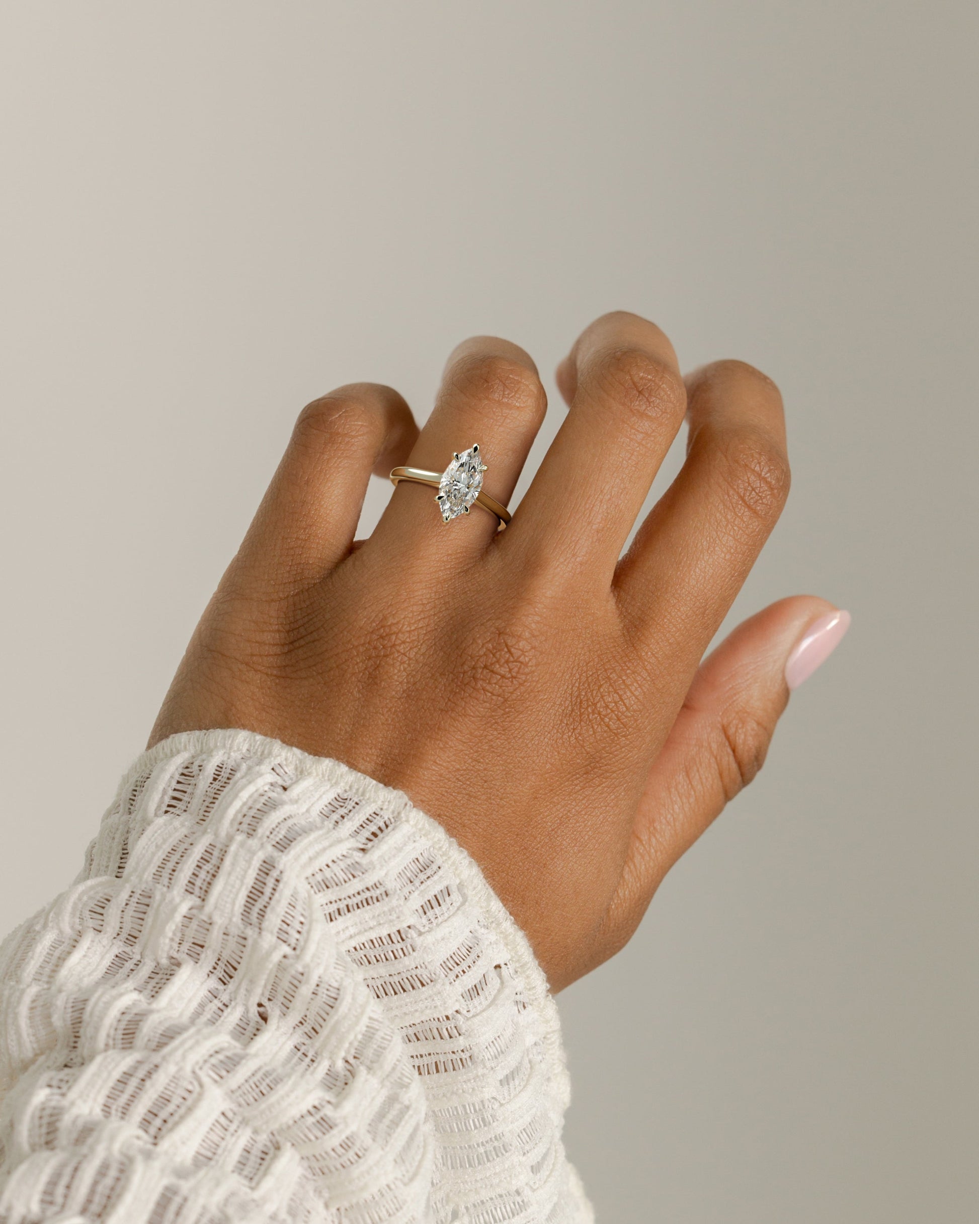 Round Halo, Pave & Split Shank Engagement Ring – 1.93 CT Lab Grown Diamond