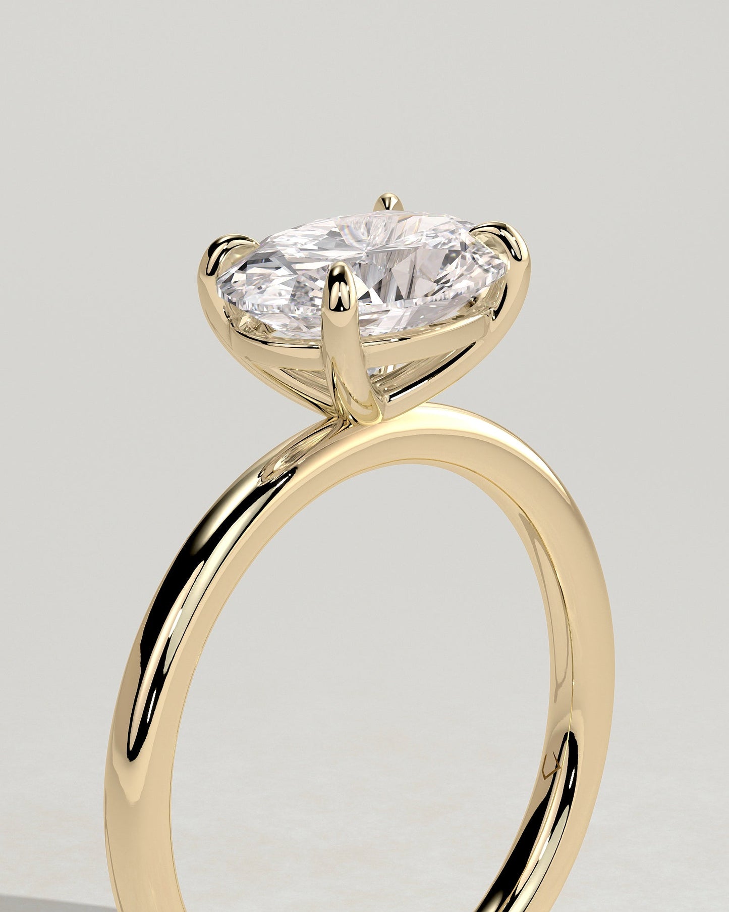 Round Halo, Pave & Split Shank Engagement Ring – 1.93 CT Lab Grown Diamond