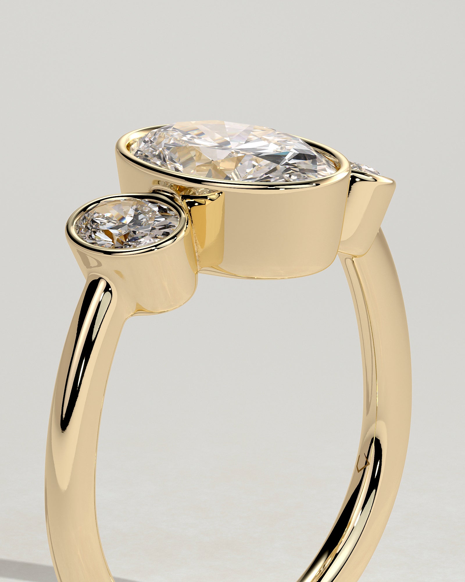 Round Halo, Pave & Split Shank Engagement Ring – 1.93 CT Lab Grown Diamond