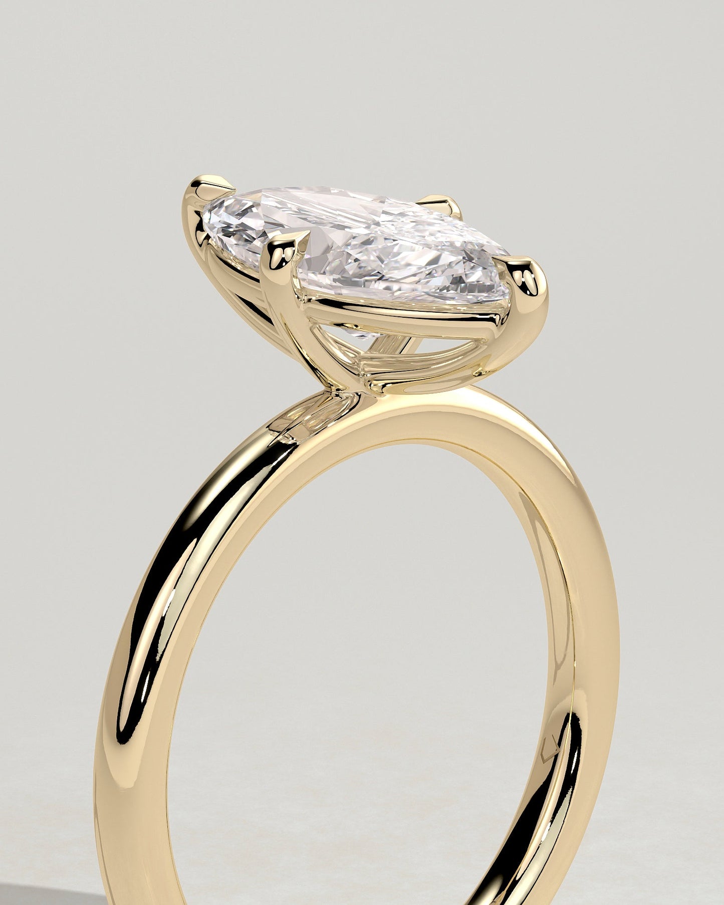 Round Halo, Pave & Split Shank Engagement Ring – 1.93 CT Lab Grown Diamond