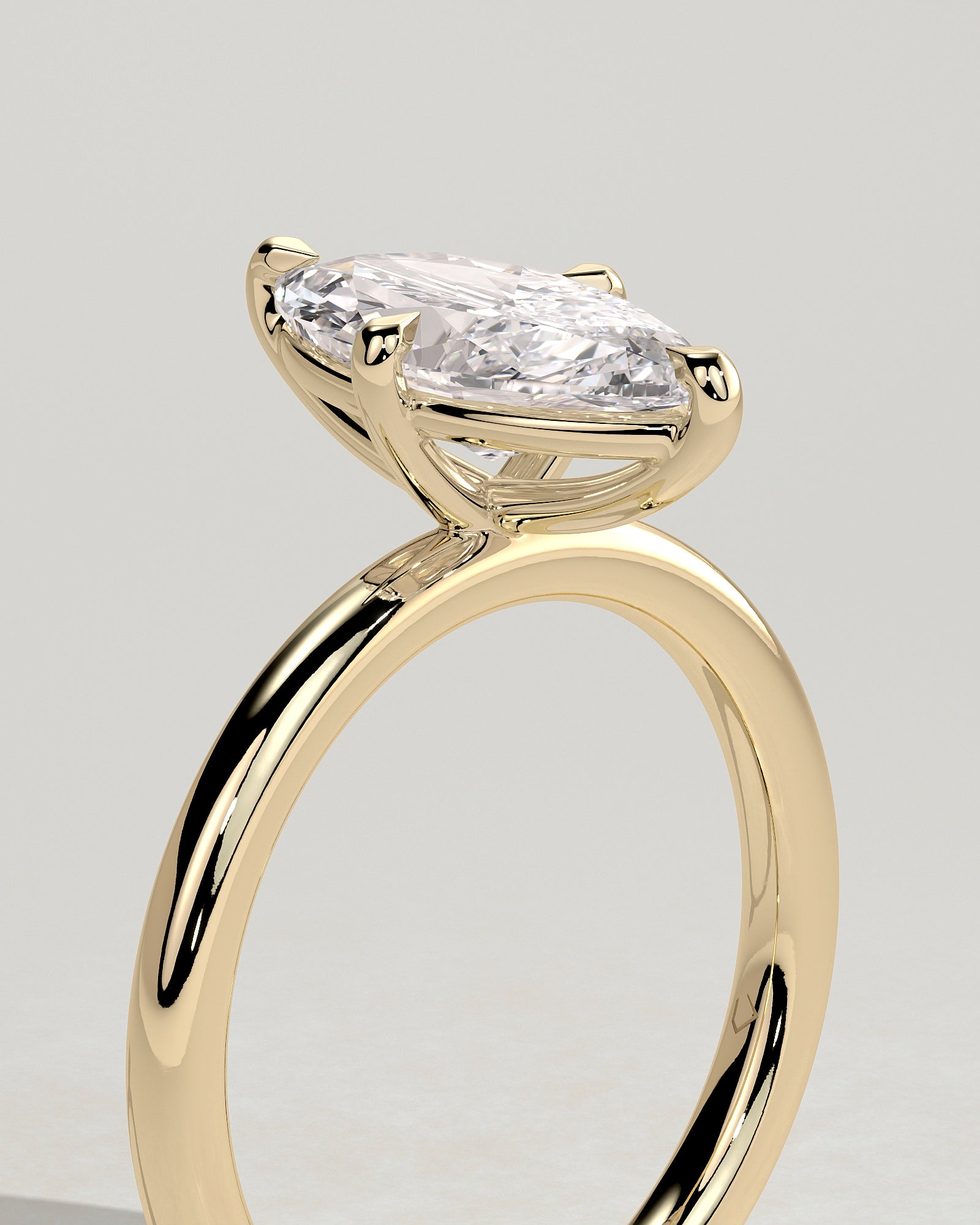 Round Halo, Pave & Split Shank Engagement Ring – 1.93 CT Lab Grown Diamond