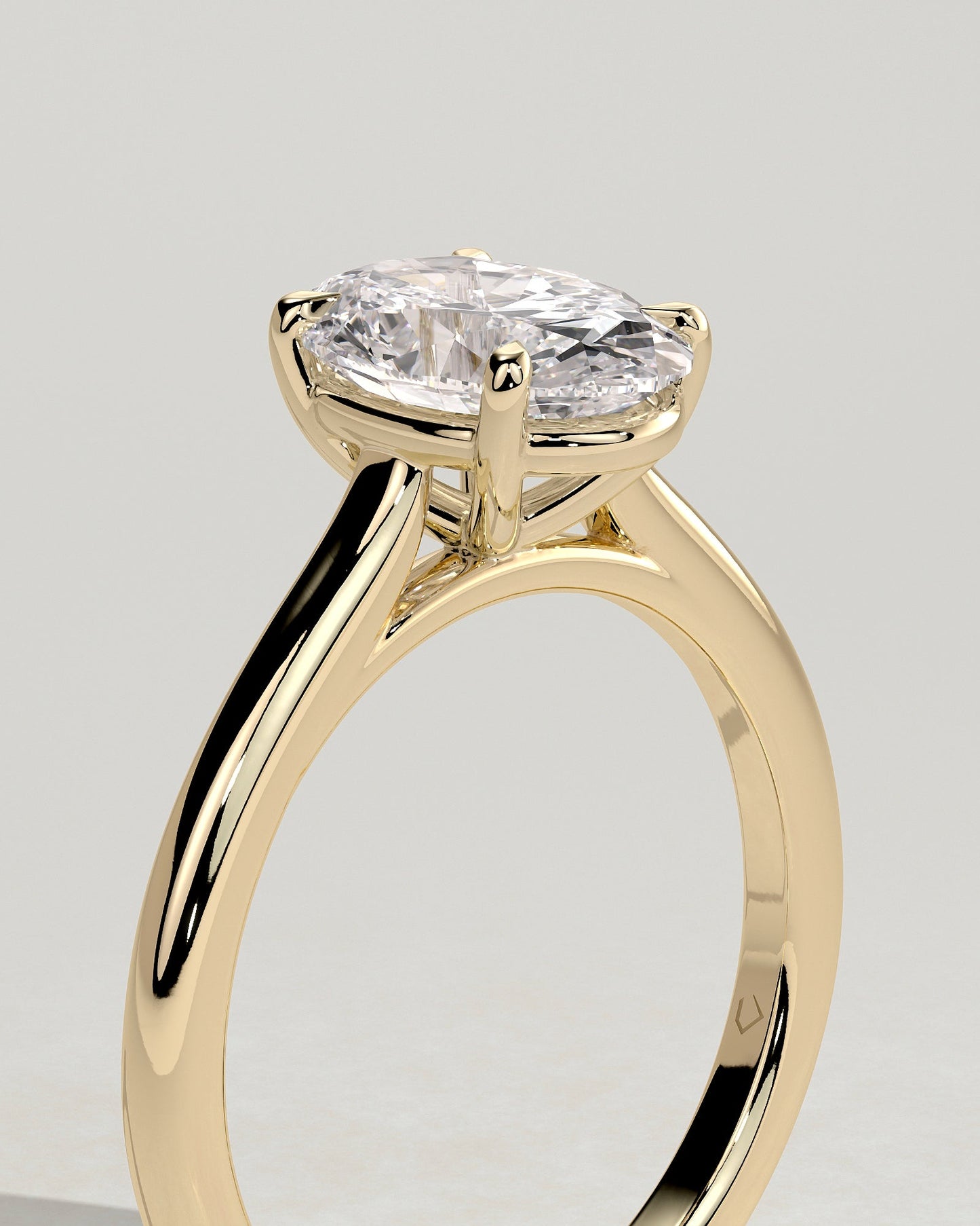 Round Halo, Pave & Split Shank Engagement Ring – 1.93 CT Lab Grown Diamond