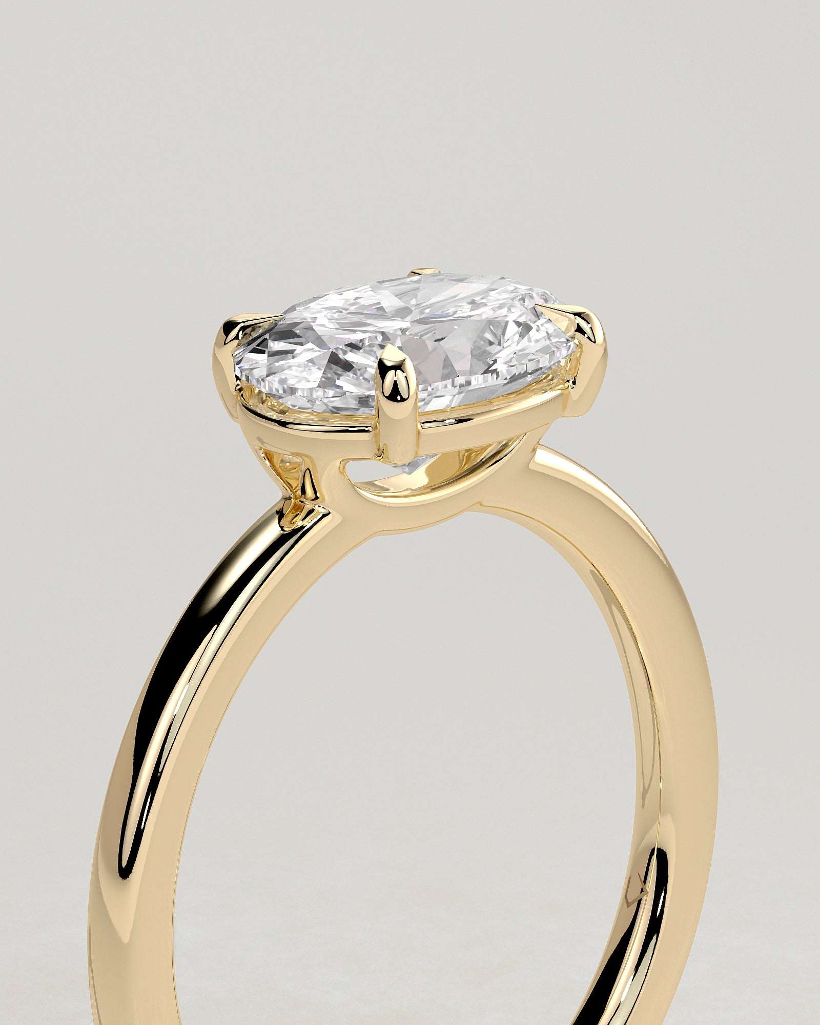 Round Halo, Pave & Split Shank Engagement Ring – 1.93 CT Lab Grown Diamond