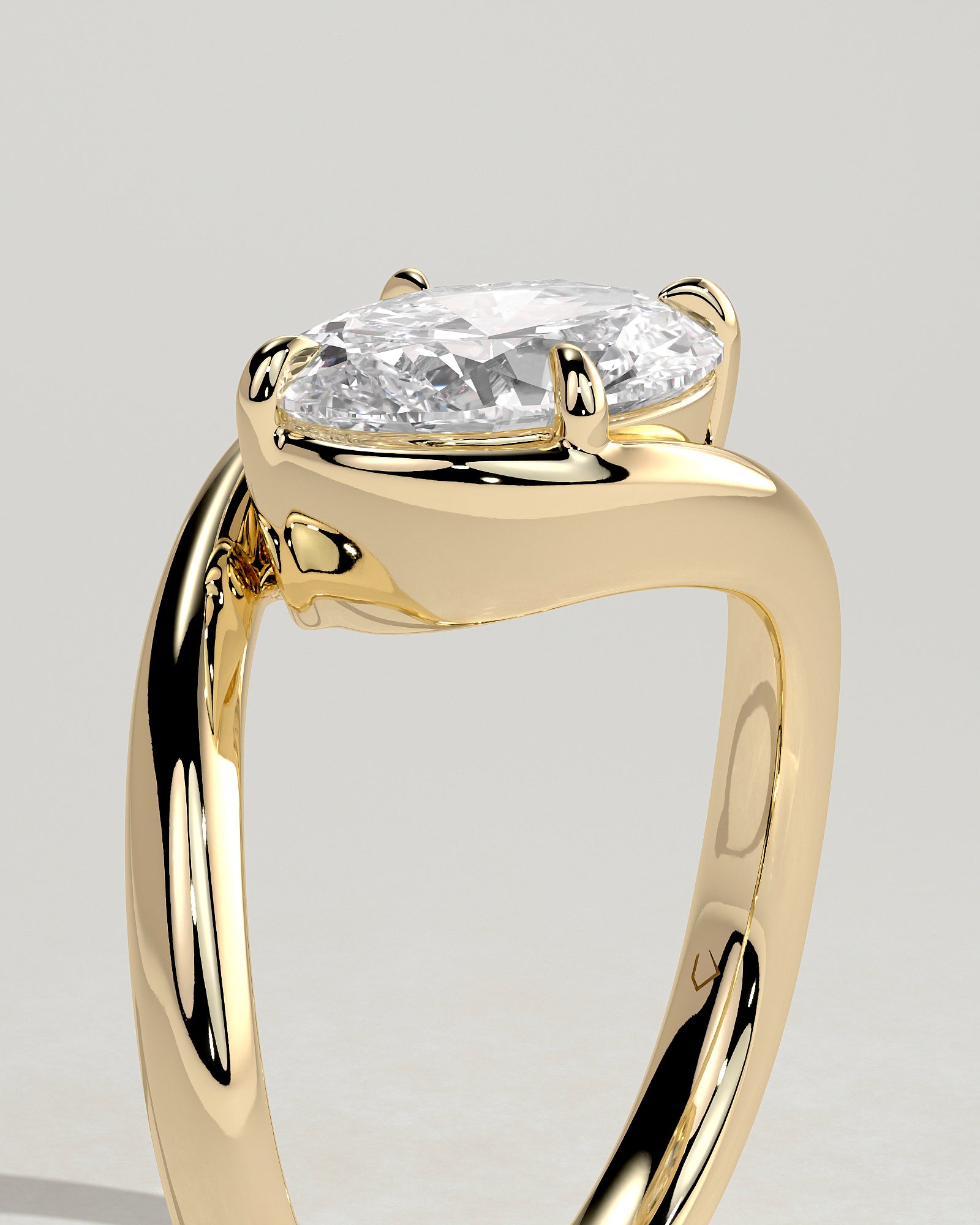 Round Halo, Pave & Split Shank Engagement Ring – 1.93 CT Lab Grown Diamond
