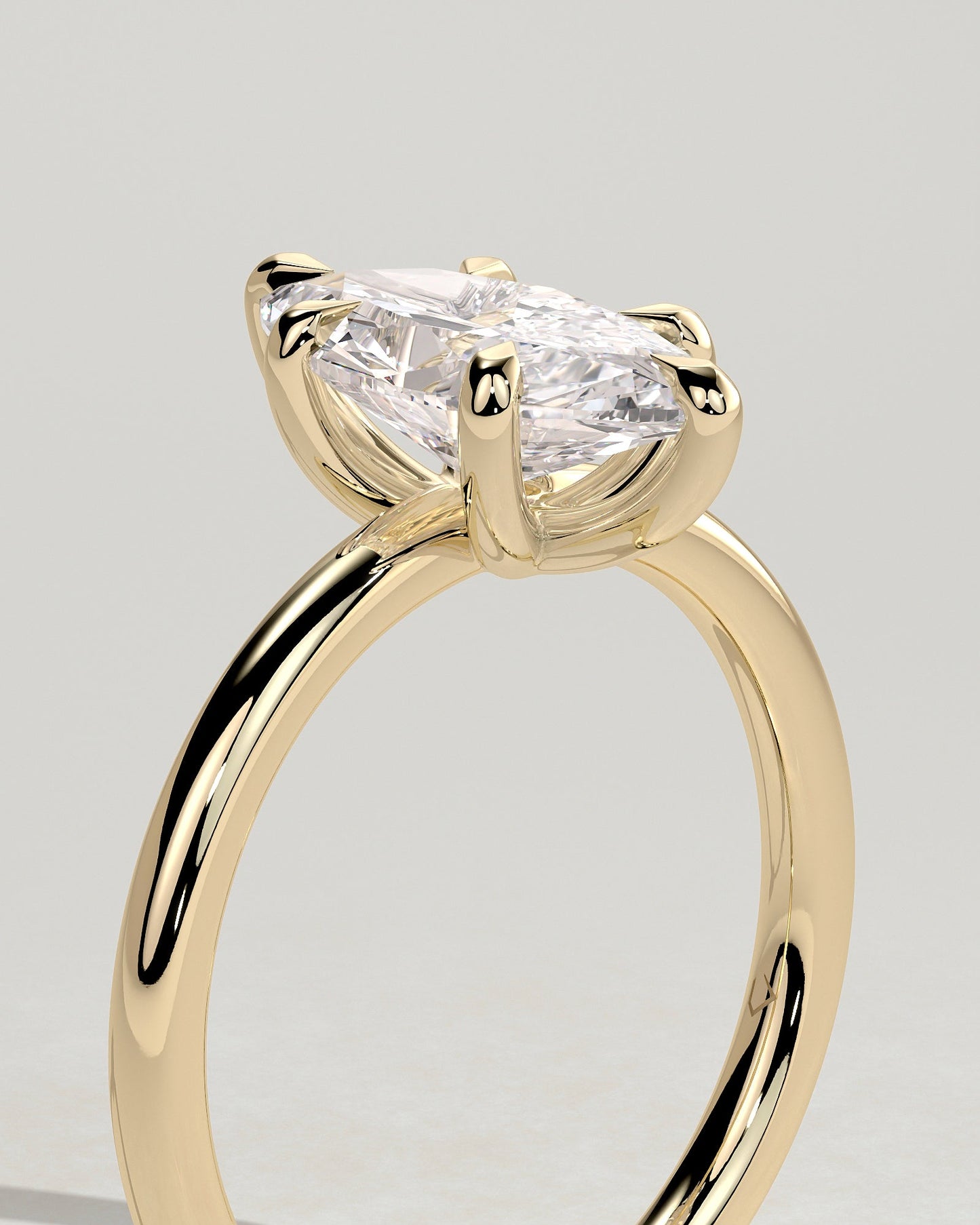 Round Halo, Pave & Split Shank Engagement Ring – 1.93 CT Lab Grown Diamond