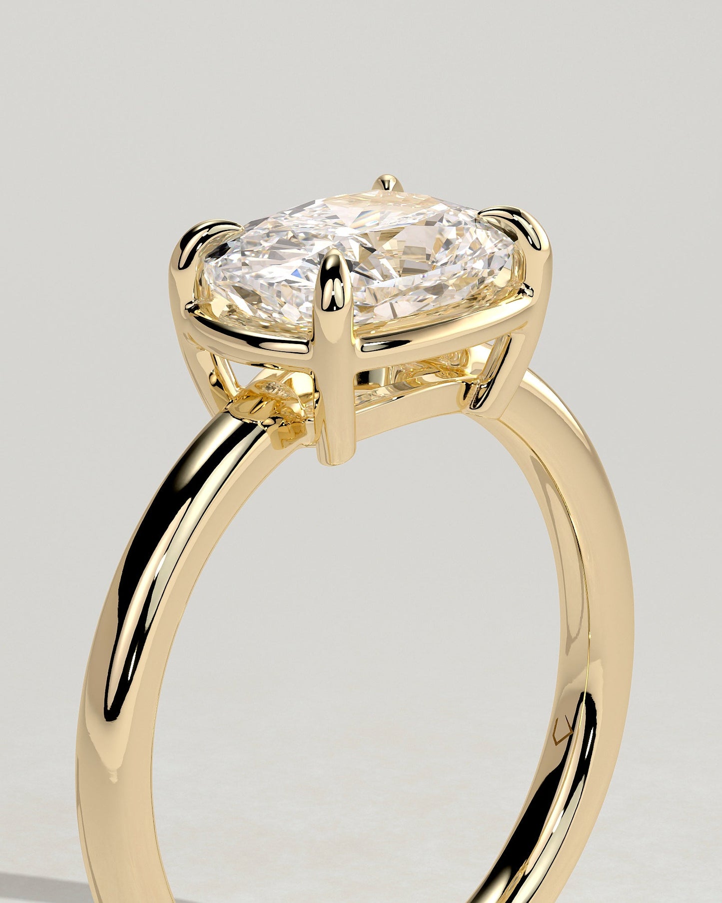 Round Halo, Pave & Split Shank Engagement Ring – 1.93 CT Lab Grown Diamond
