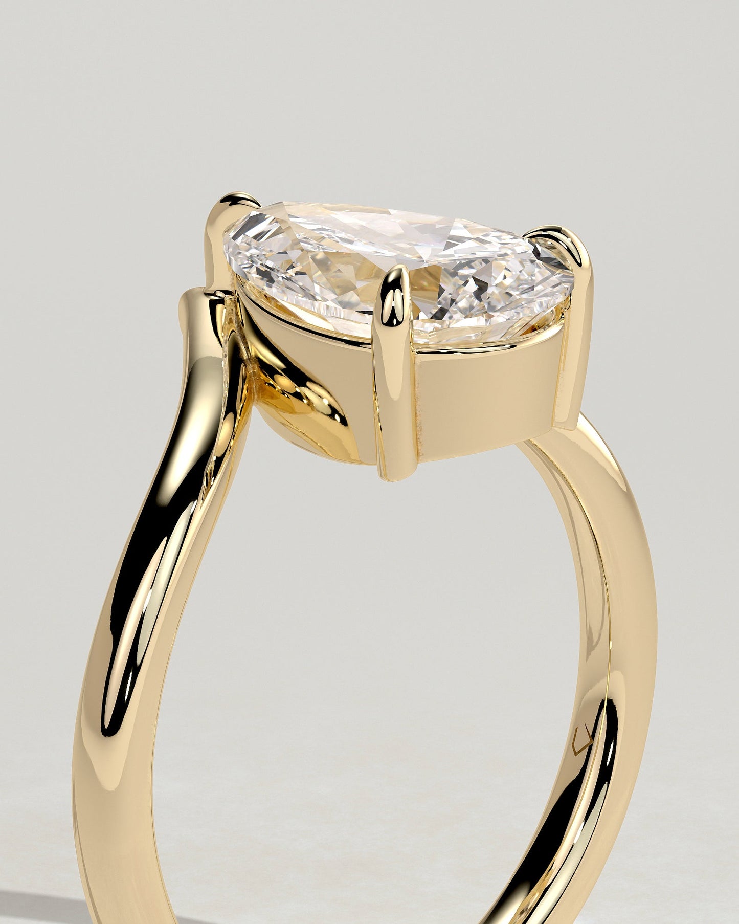 Round Halo, Pave & Split Shank Engagement Ring – 1.93 CT Lab Grown Diamond