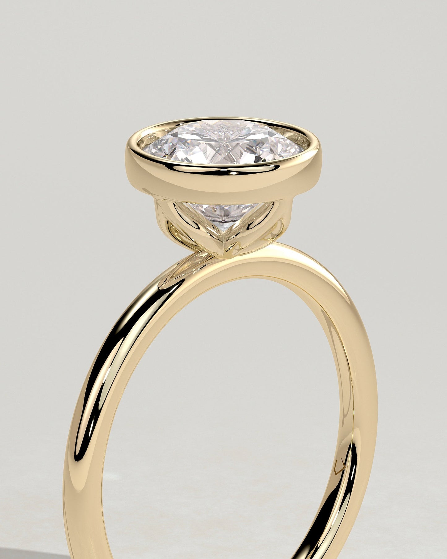 Round Halo, Pave & Split Shank Engagement Ring – 1.93 CT Lab Grown Diamond