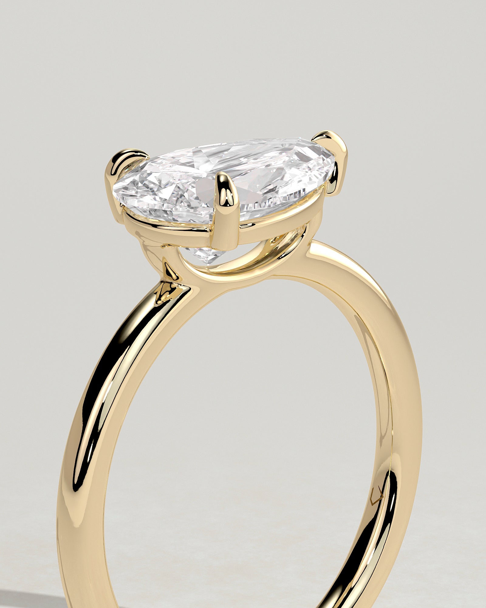 Round Halo, Pave & Split Shank Engagement Ring – 1.93 CT Lab Grown Diamond