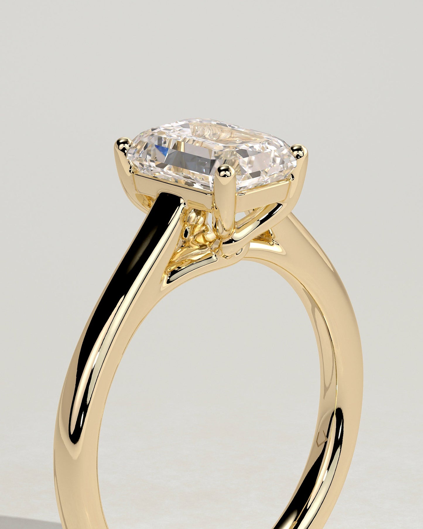 Round Halo, Pave & Split Shank Engagement Ring – 1.93 CT Lab Grown Diamond