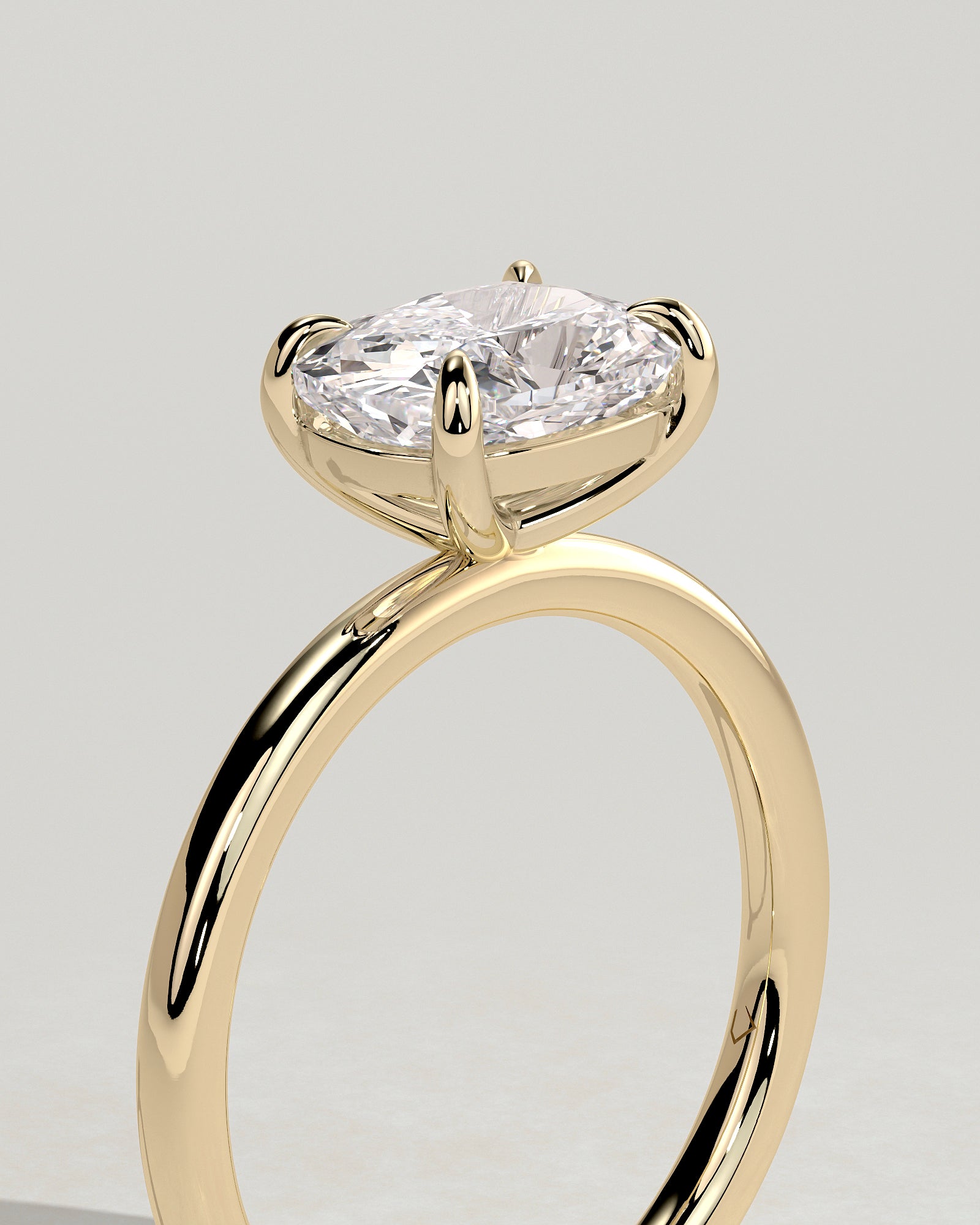 Round Halo, Pave & Split Shank Engagement Ring – 1.93 CT Lab Grown Diamond
