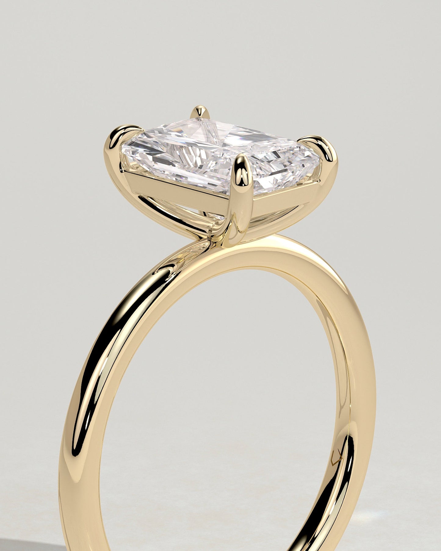 Round Halo, Pave & Split Shank Engagement Ring – 1.93 CT Lab Grown Diamond
