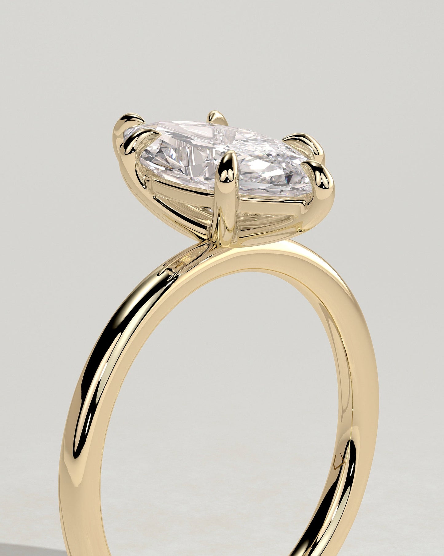 Round Halo, Pave & Split Shank Engagement Ring – 1.93 CT Lab Grown Diamond