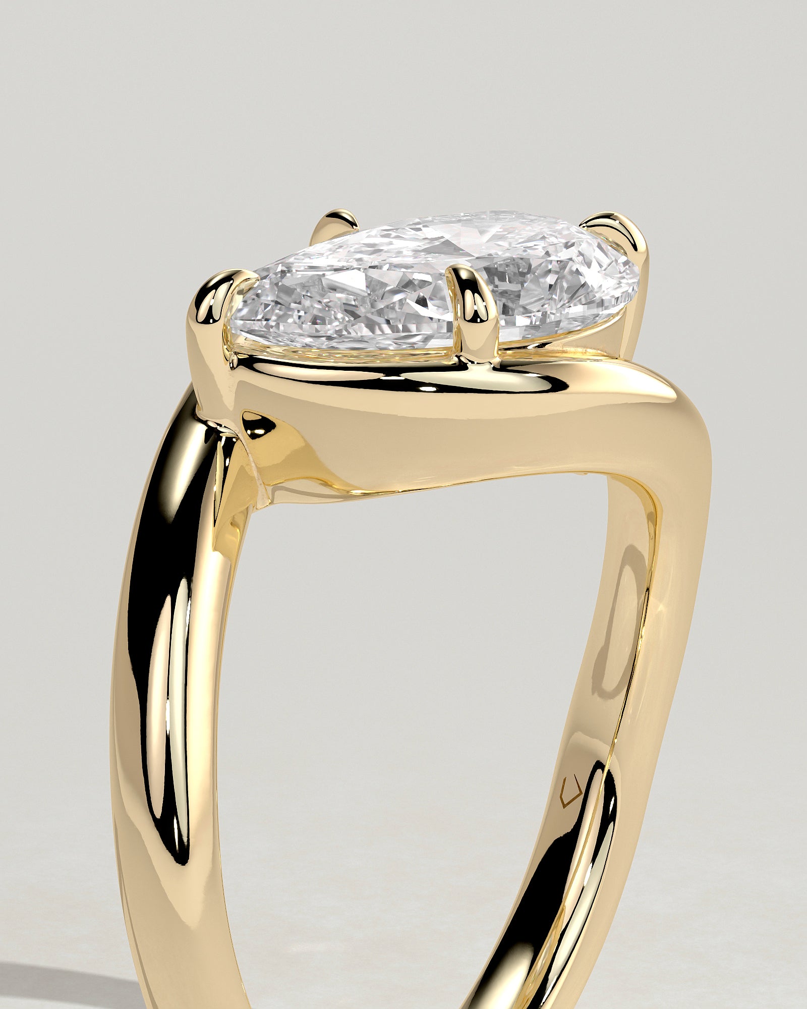 Round Halo, Pave & Split Shank Engagement Ring – 1.93 CT Lab Grown Diamond