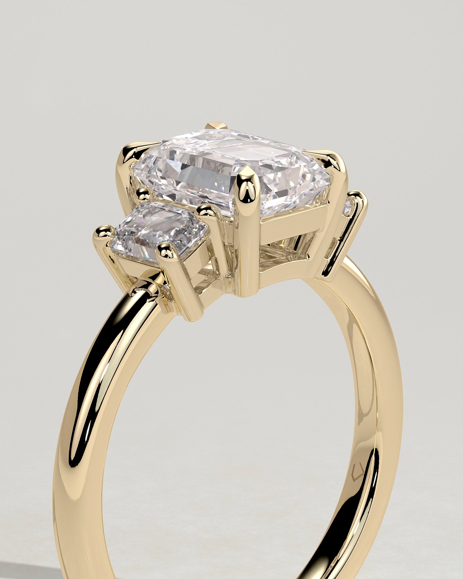 Round Halo, Pave & Split Shank Engagement Ring – 1.93 CT Lab Grown Diamond
