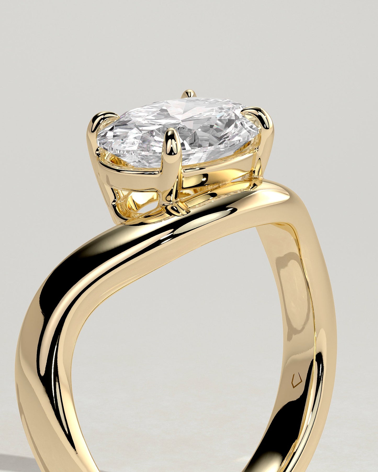 Round Halo, Pave & Split Shank Engagement Ring – 1.93 CT Lab Grown Diamond