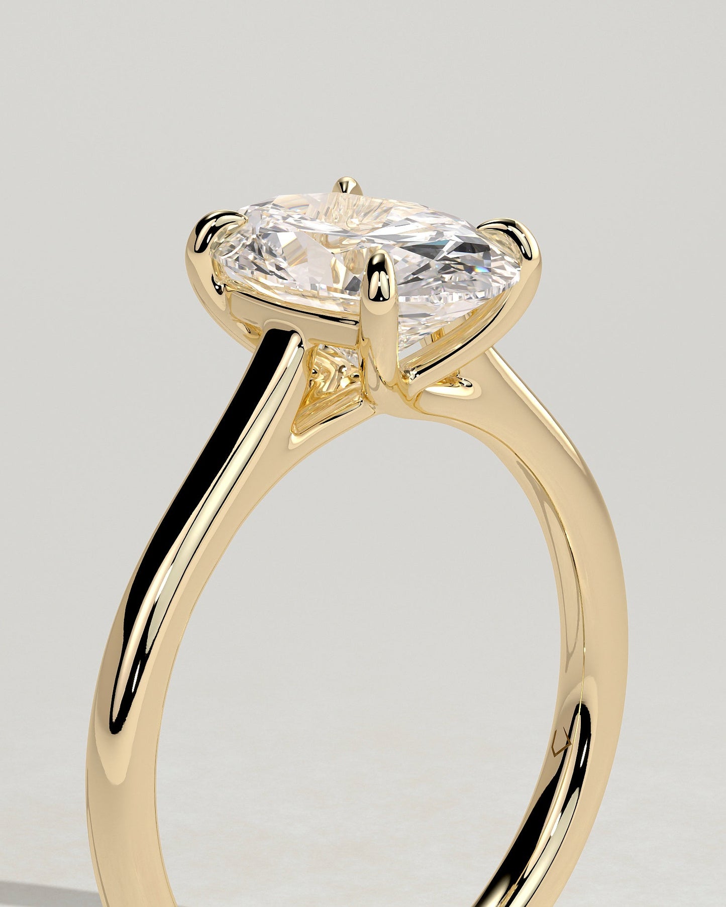 Round Halo, Pave & Split Shank Engagement Ring – 1.93 CT Lab Grown Diamond