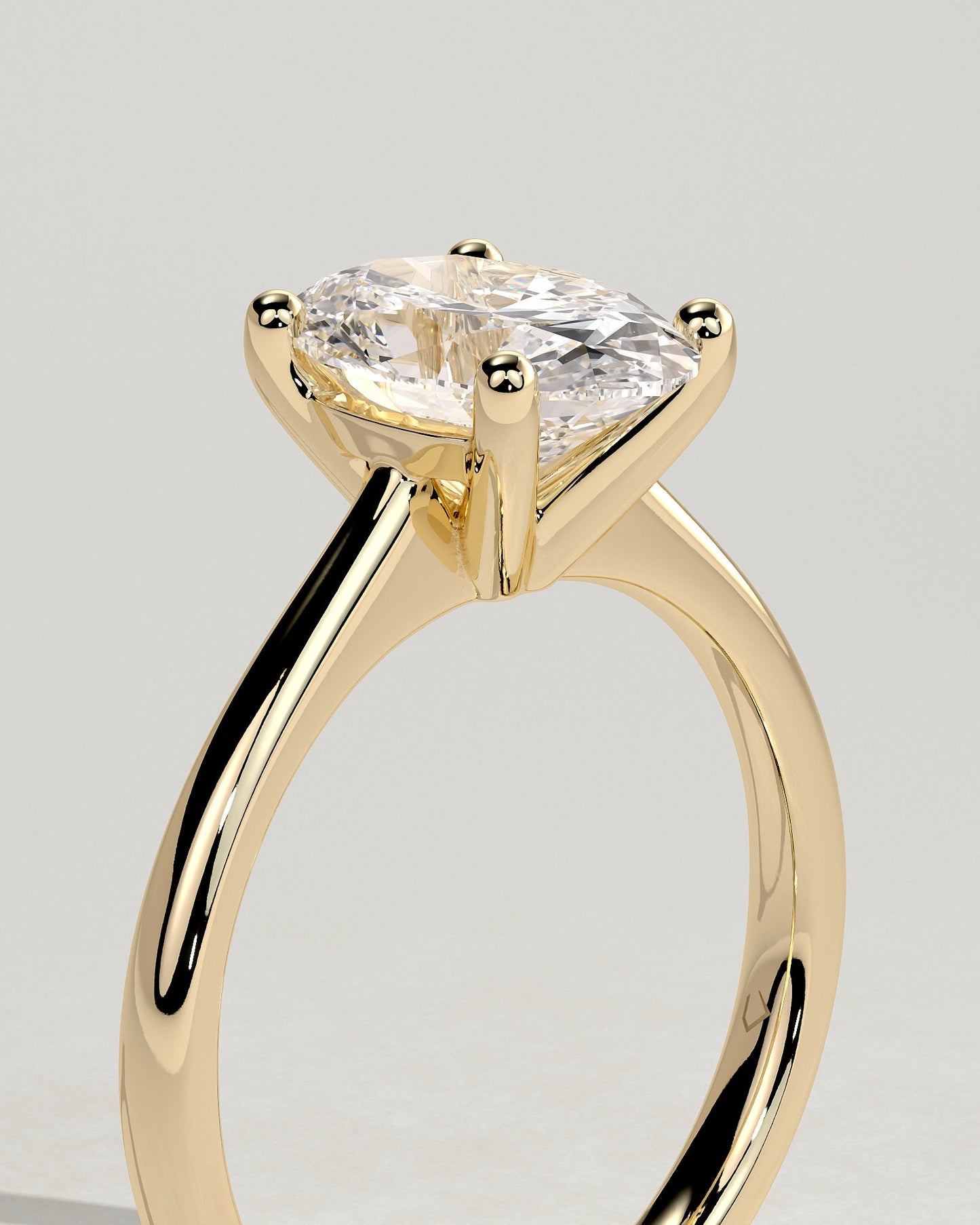 Round Halo, Pave & Split Shank Engagement Ring – 1.93 CT Lab Grown Diamond