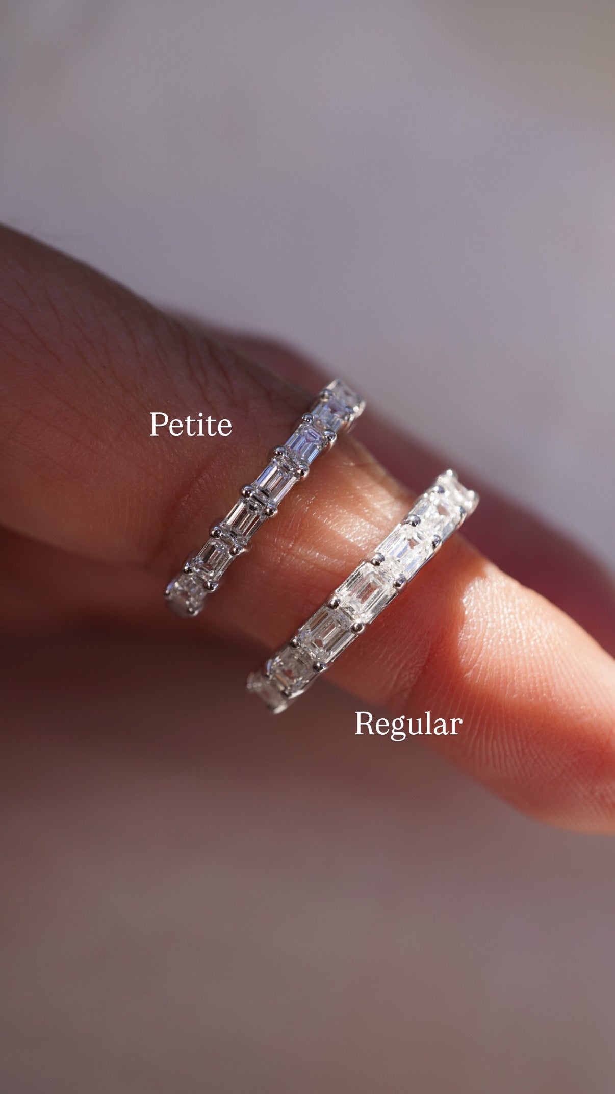 0.37 CT Round Full Eternity Lab Grown Diamond Wedding Band
