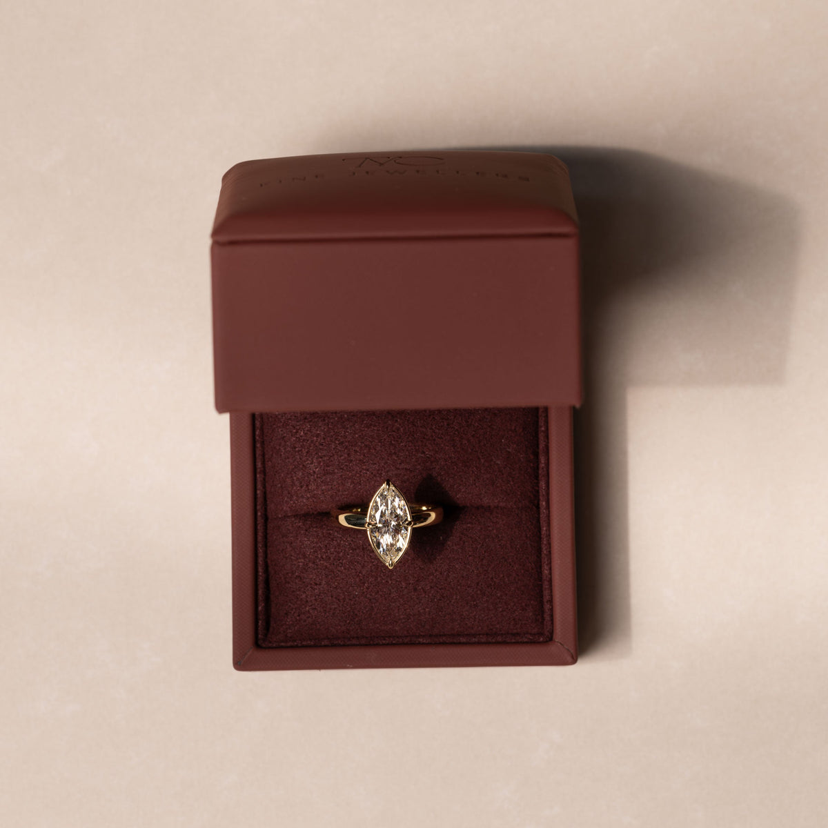 Oval Three Stone Lab Grown Diamond Engagement Ring