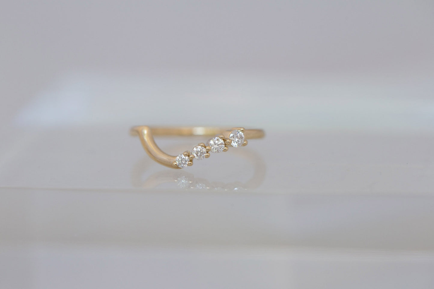 0.37 CT Round Full Eternity Lab Grown Diamond Wedding Band