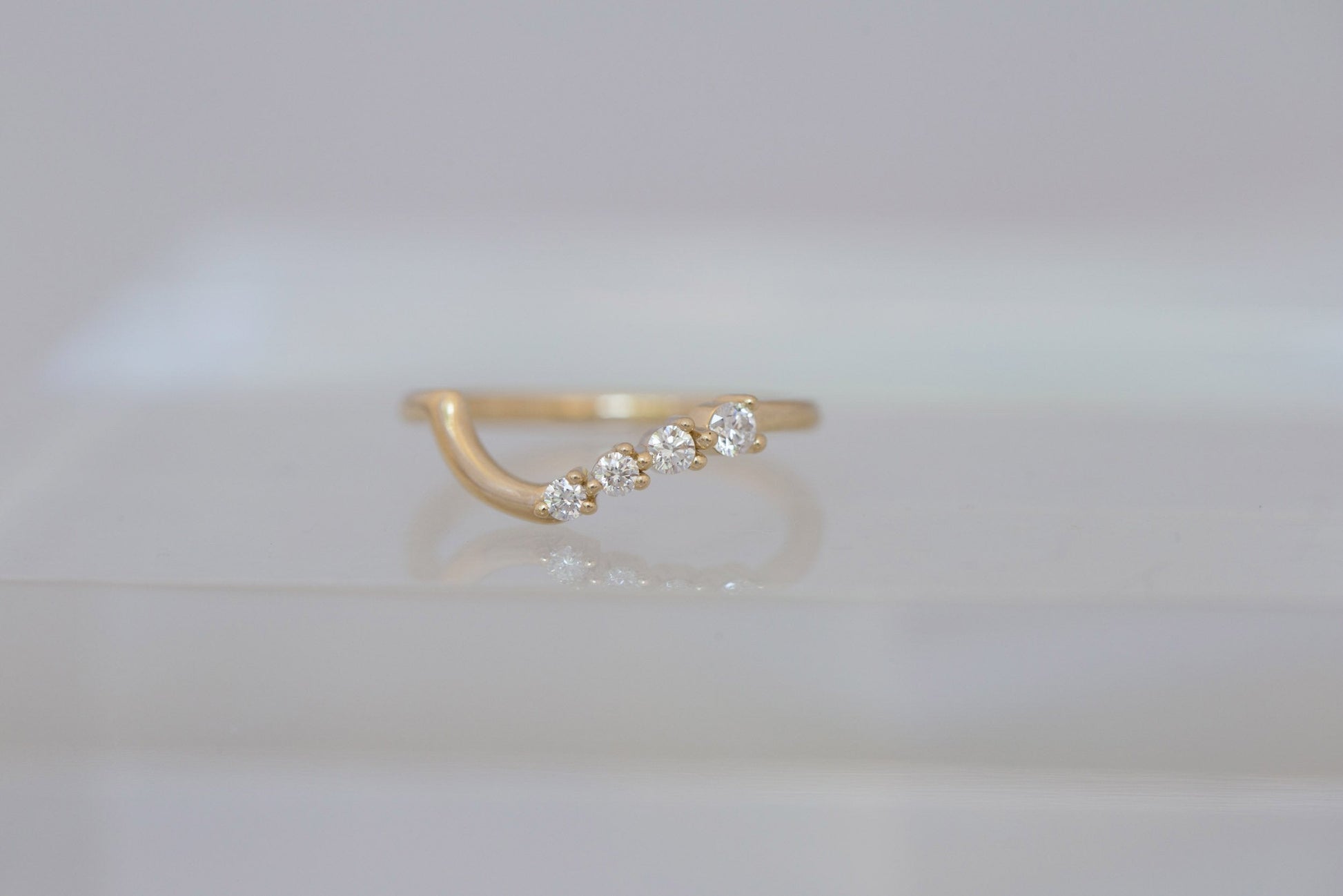 0.37 CT Round Full Eternity Lab Grown Diamond Wedding Band