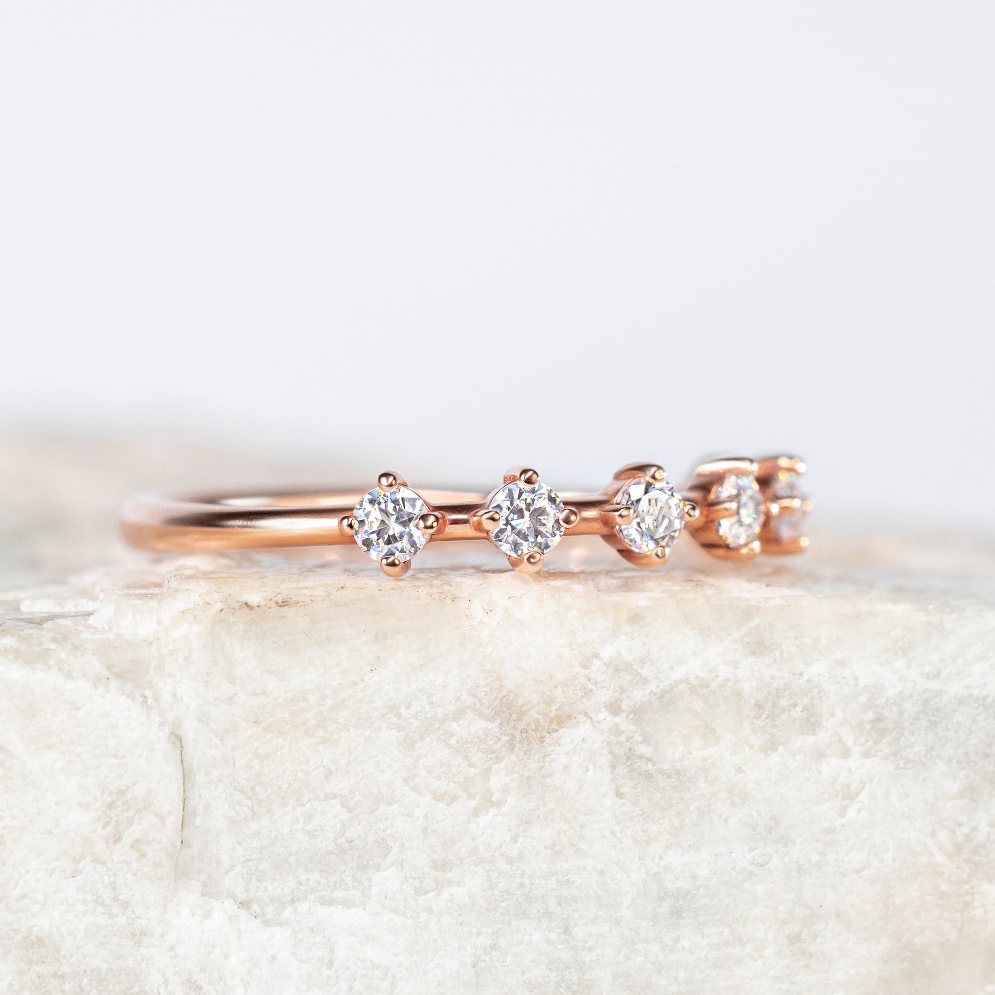 0.37 CT Round Full Eternity Lab Grown Diamond Wedding Band