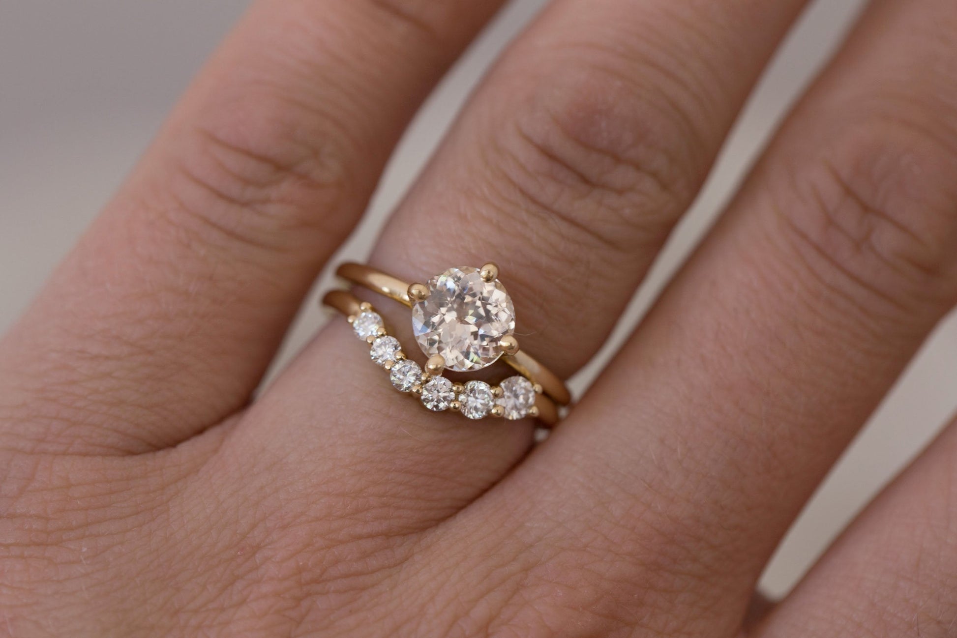 0.37 CT Round Full Eternity Lab Grown Diamond Wedding Band