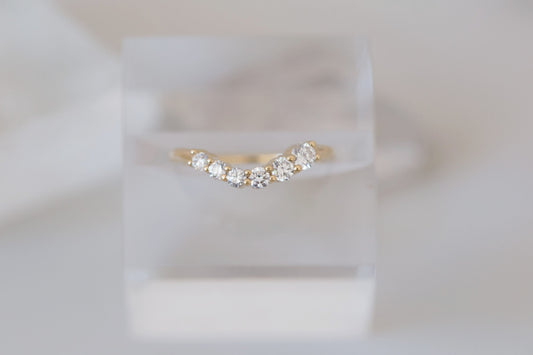 0.37 CT Round Full Eternity Lab Grown Diamond Wedding Band