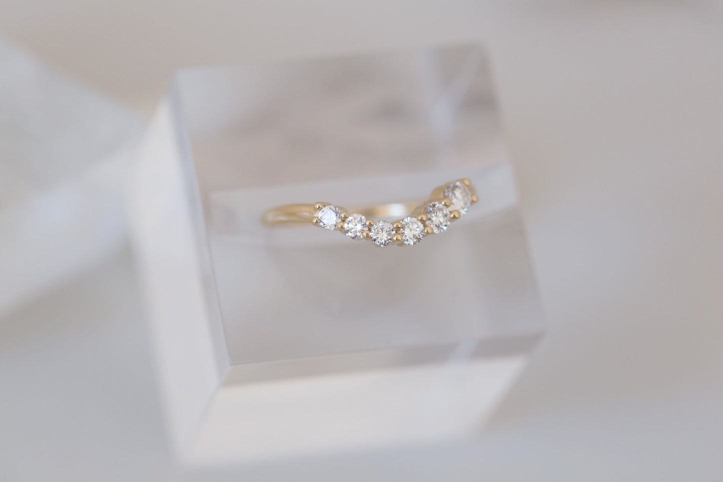 0.37 CT Round Full Eternity Lab Grown Diamond Wedding Band